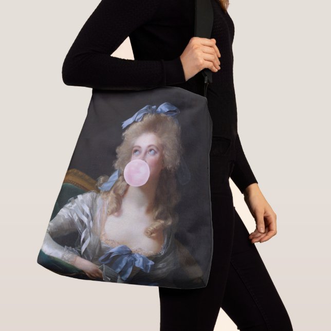 Demure with Pink Bubble Gum Axelväska (Närbild)