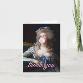 Demure with Pink Bubble Gum Tack Kort