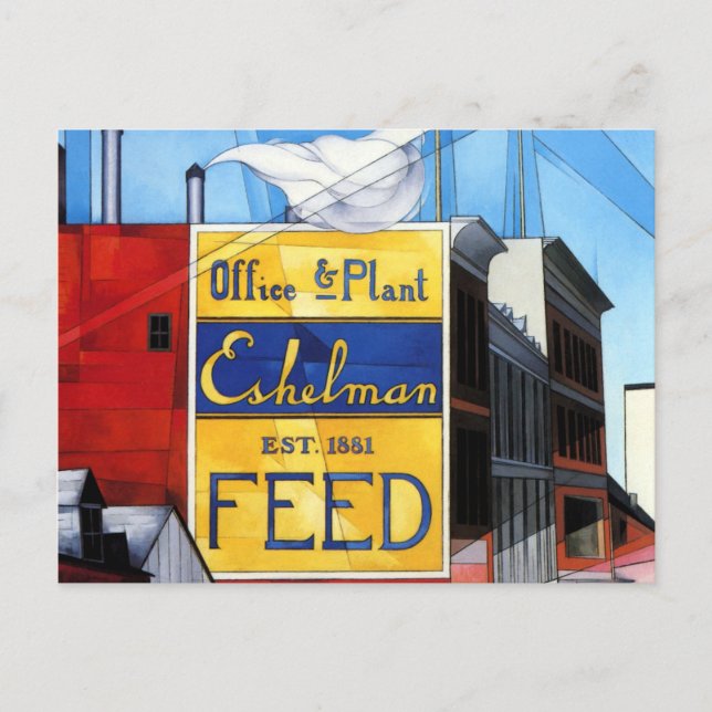 Demuth - Byggnad, Lancaster Vykort (Framsida)