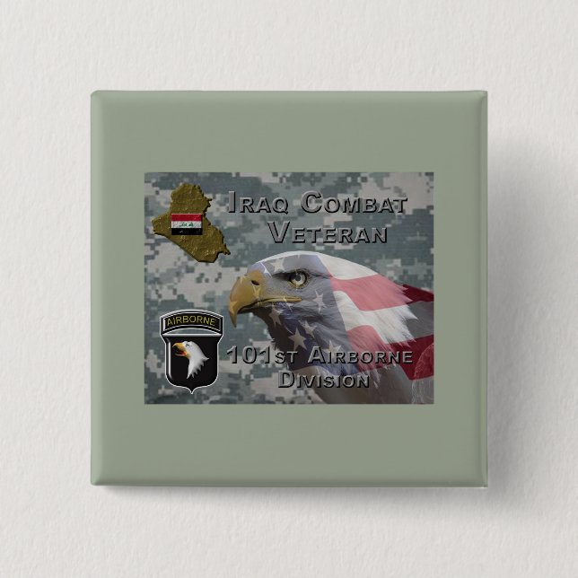 Den 101:a flygburna divisionen Irak - Veteran Knapp (Framsida)