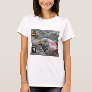 Den 101:a flygburna divisionen Irak - Veteran T Shirt