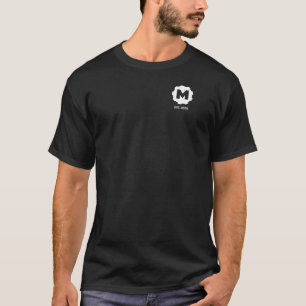 Den 10 år logotypen beklär - grundläggande t shirt
