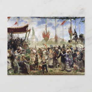 Den 14 juli 1880, 1882 vykort