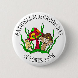 Den 15:e oktober är National Mushroom Day Food Hel Knapp