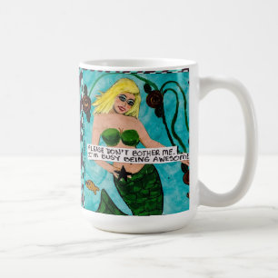 den 15 uns muggen-don't besvärar mig kaffemugg