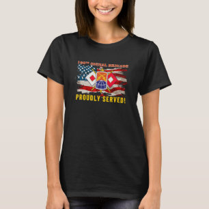 Den 160:e signalbrigaden för amerikansk Flagga Cam T Shirt