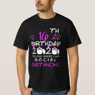 Den 16:e födelsedagen 2020 var jag i Social T Shirt