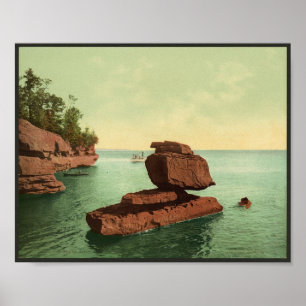 Den 1898 sphinxen, apostelöar, Lake Superior Poster