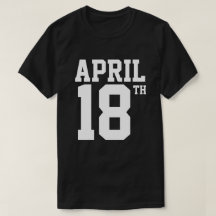 DEN 18:E APRIL T-SHIRT