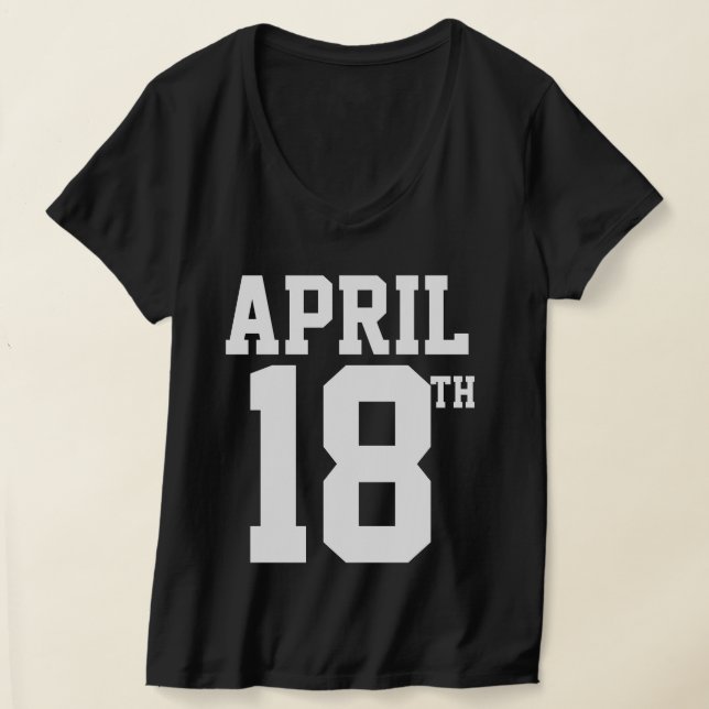 DEN 18:E APRIL T-SHIRT (Laydown)