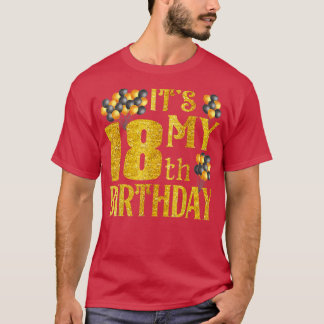Den 18:e födelsedagen Lycklig 2004 Tee for G