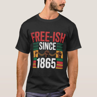 Den 18:e frihetsdagen för konst - svart pri t shirt