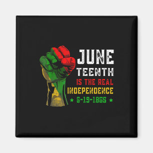 Den 18 juni frigjorda Independence day 1865 Magnet