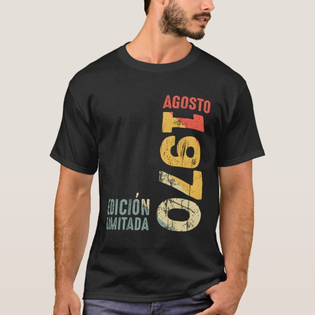 Den 1970 augusti 1970 1970 1970 t shirt (Framsida)