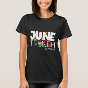 Den 19 juni 1865: Den berömda svarta frihetsdagen T Shirt