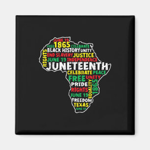 Den 19 juni 1865 Fria Afrikas svarta Magnet