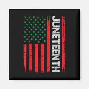 Den 19 juni 1865 i USA flagga Magnet