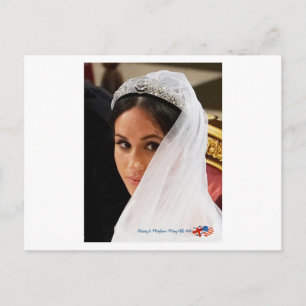 Den 19 maj 2018: När Harry gifte sig med Meghan Vykort