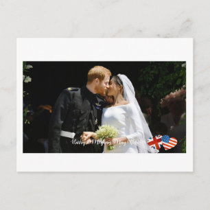 Den 19 maj 2018: När Harry gifte sig med Meghan Vykort