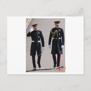 Den 19 maj 2018: När Harry gifte sig med Meghan Vykort