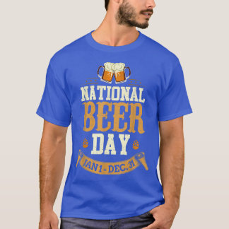 Den 1:e nationaldagen för öl till dec-31a t shirt