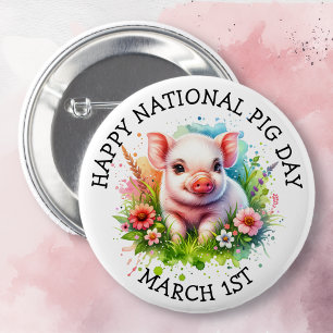 Den 1 mars är nationaldagen Gris-dagen, nuny Helgd Knapp