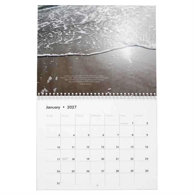 Den 2010 saftiga bosatt kalendern kalender (Jan 2027)