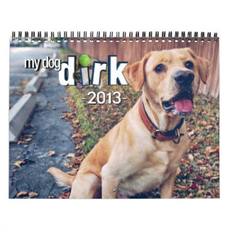 Den 2013 "min hundDirk" kalendern Kalender