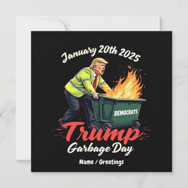 Den 20 januari 2025: Trump Sopor Day Sparks Politi Inbjudningar (Framsida)