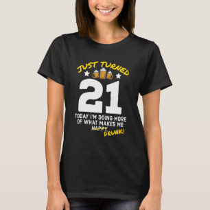 Den 21:a födelsedagsrrunk G. T Shirt