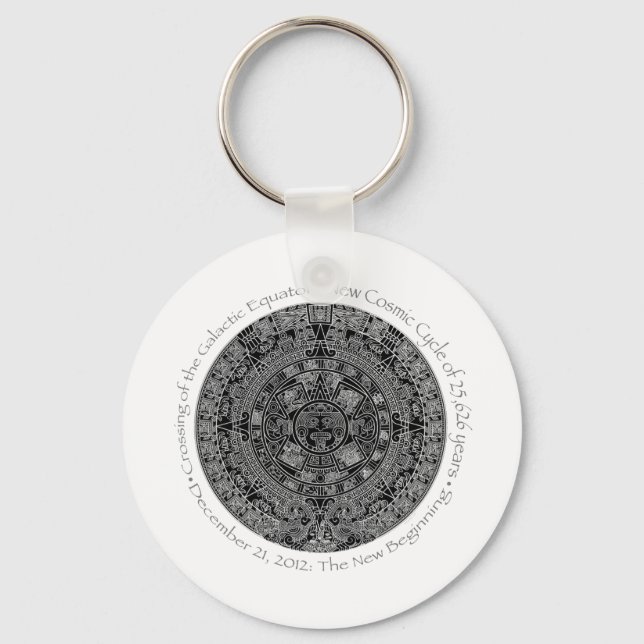 Den 21 december 2012, Mayan Calendar minne Nyckelring (Framsida)