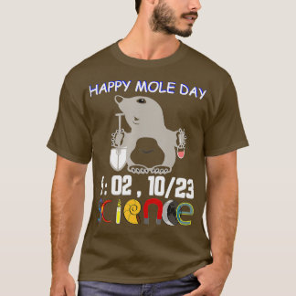 Den 23:e nationella måndagen Avogadros nummer T Shirt