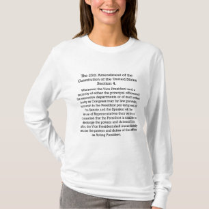 Den 25:e ändringen t shirt