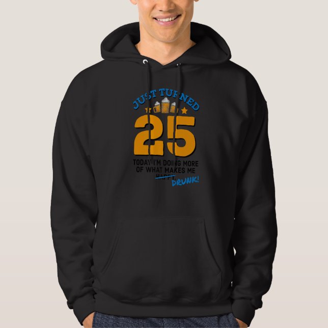 Den 25:e födelsedagskalven G. Hoodie (Framsida)