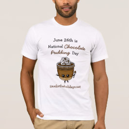 Den 26 juni, den 26 juni, den nationella dagen för t shirt