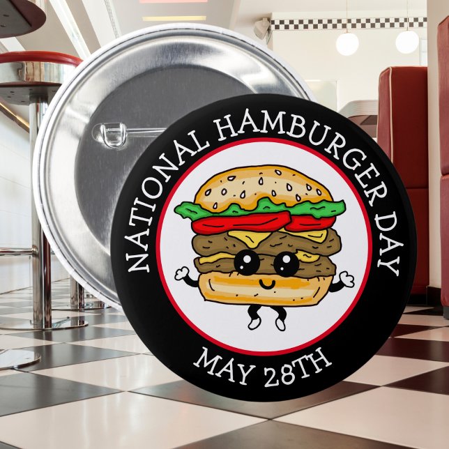 Den 28:e nationella Hamburgerdagen Knapp (Skapare uppladdad)