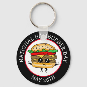 Den 28:e nationella Hamburgerdagen Nyckelring