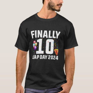Den 29 februari 2024, sista 10 år gamla läderdagen t shirt