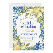 Den 30:e medelhavsområdets italienska Lemon Birthd