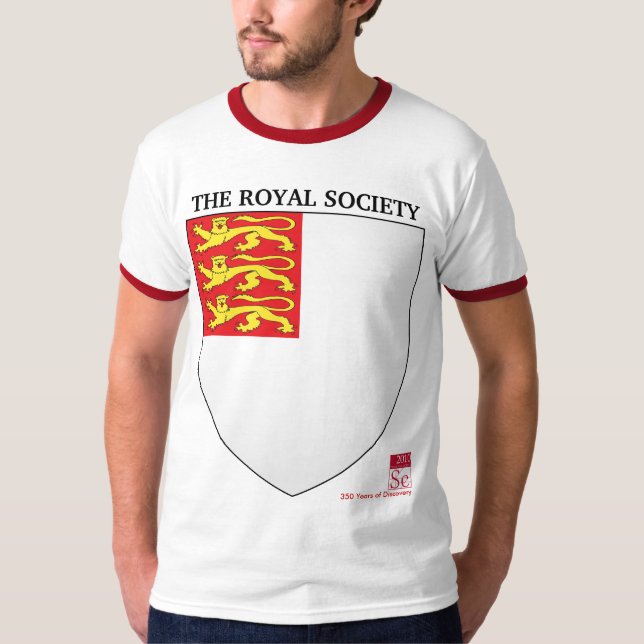 Den 350. årsdagen (inofficiella) för kungligt tee shirt (Framsida)