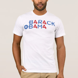 Den 44th presidenten, Barack Obama, fyra röda 4 T Shirt