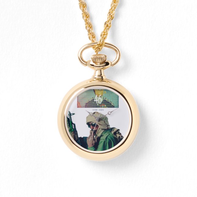 Den 46:e (Gaddafi Watch) Armbandsur (Framsida)