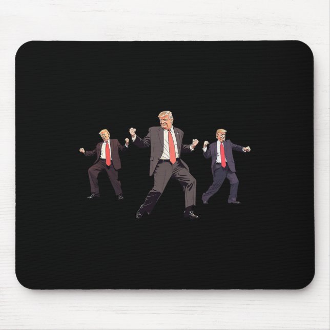 Den 47:e presidenten Donald Trump Dance Won tar öv Musmatta (Framsidan)