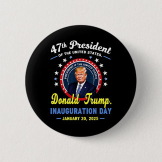 Den 47:e presidenten Donald Trump Inauguration Day Knapp