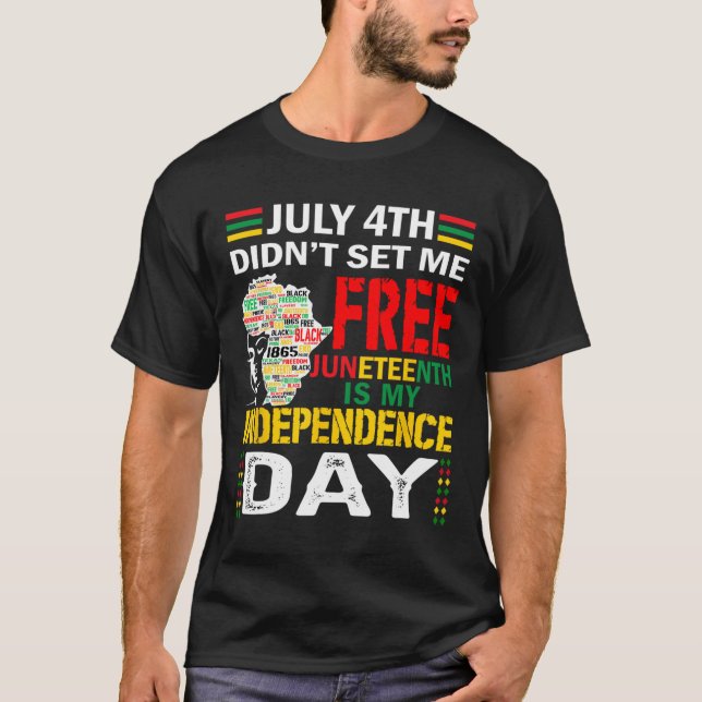 Den 4:e gav mig inte gratis Junttelfte T Shirt (Framsida)