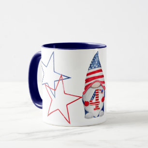 Den 4:e Gnome Independence day Gift Mugg
