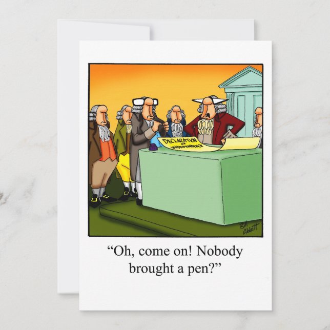 Den 4:e juli-festinbjudan inbjudningar (Framsida)