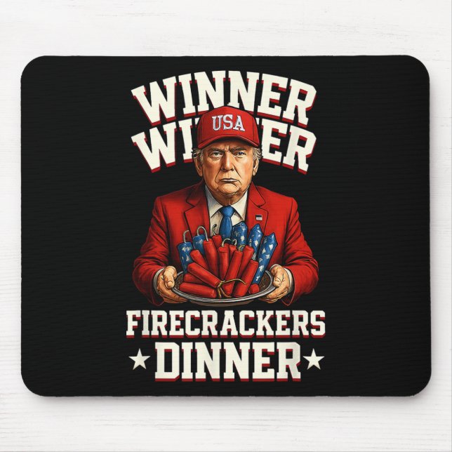 Den 4:e juli: Winner Winner Firecrackers Dinne Musmatta (Framsidan)