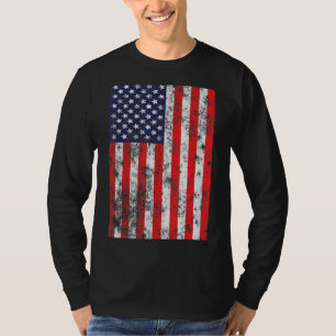 Den 4 juli 2004, USA flagga, Amerikanska Manar, Pa T Shirt