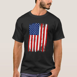 Den 4 juli 2004, USA flagga, Amerikanska Manar, Pa T Shirt